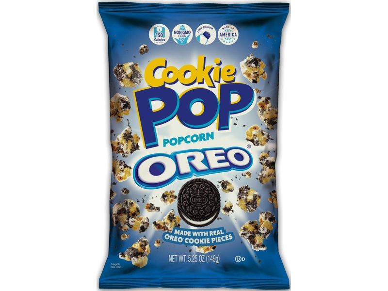 Candy Popcorn Popcorn USA Oreo Cookie Pop 149 g Feiner Maissnack mit Schokolade