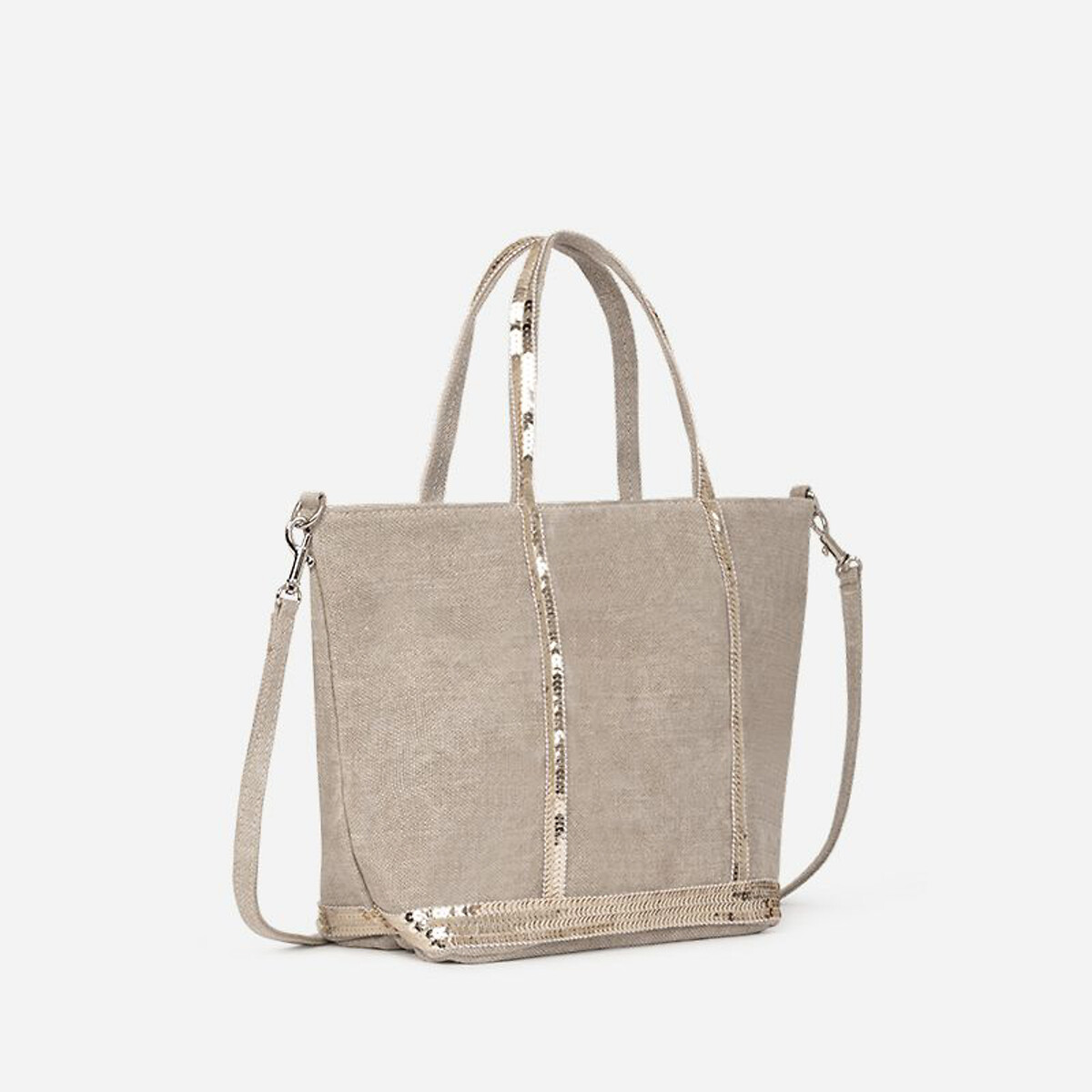 VANESSA BRUNO<br>Handtas S em linho en zecchino's