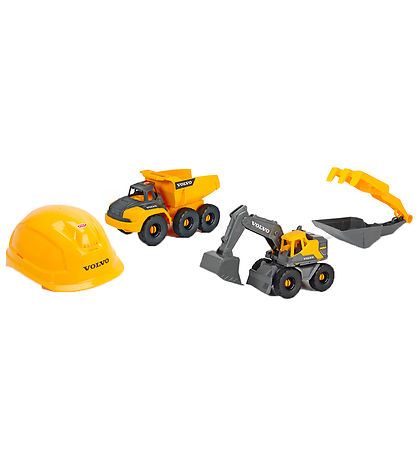 Dickie Toys Arbejdsbiler-s?t - Construction Team - Lys/Lyd