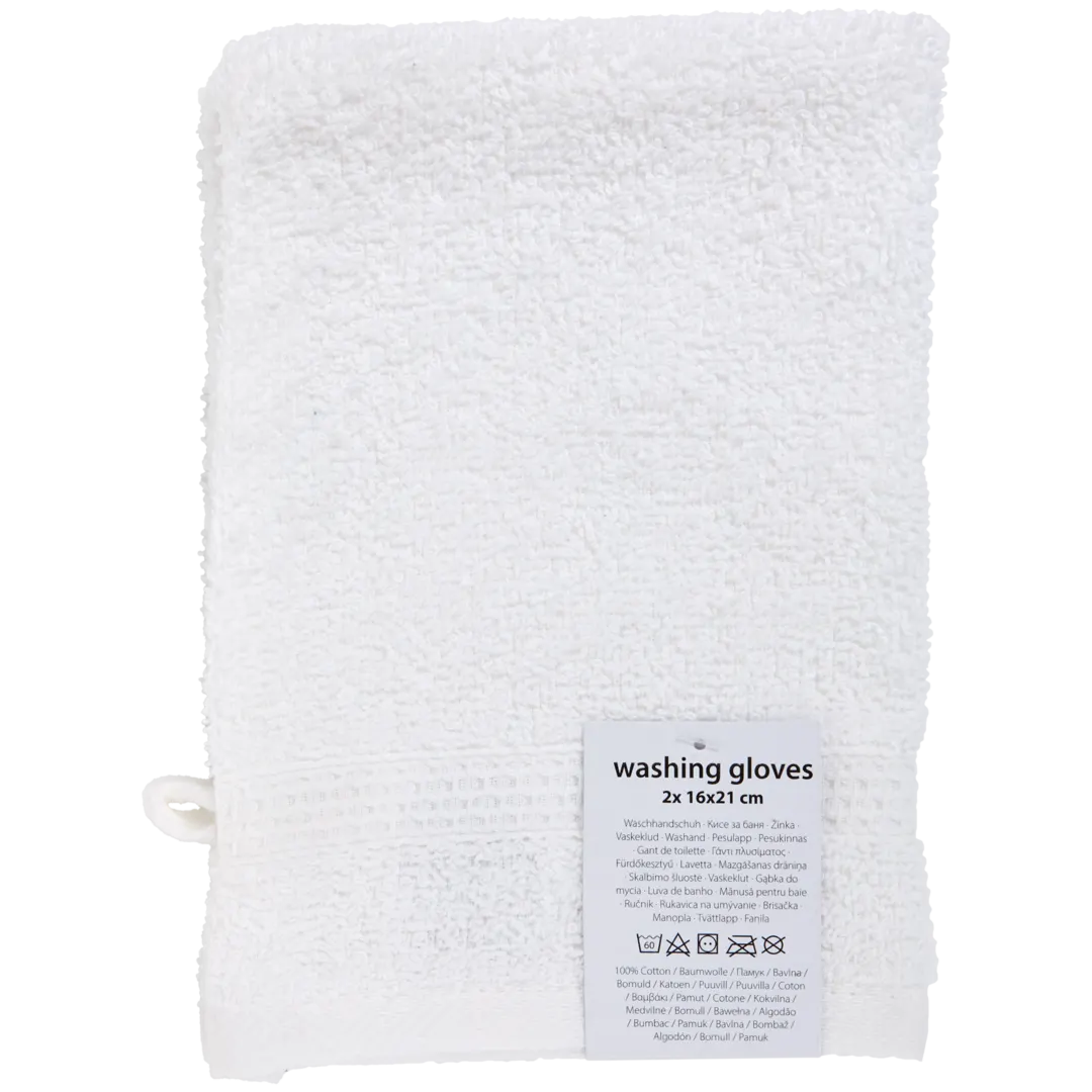 Capetown washandjes 2 stuks | 16 x 21 cm