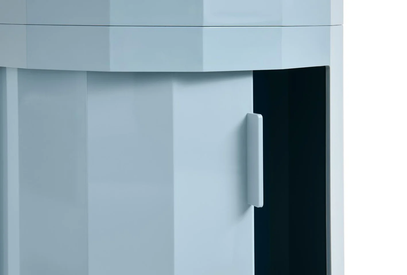 HAY - Facet Cabinet Low 49cm - Misty Blue