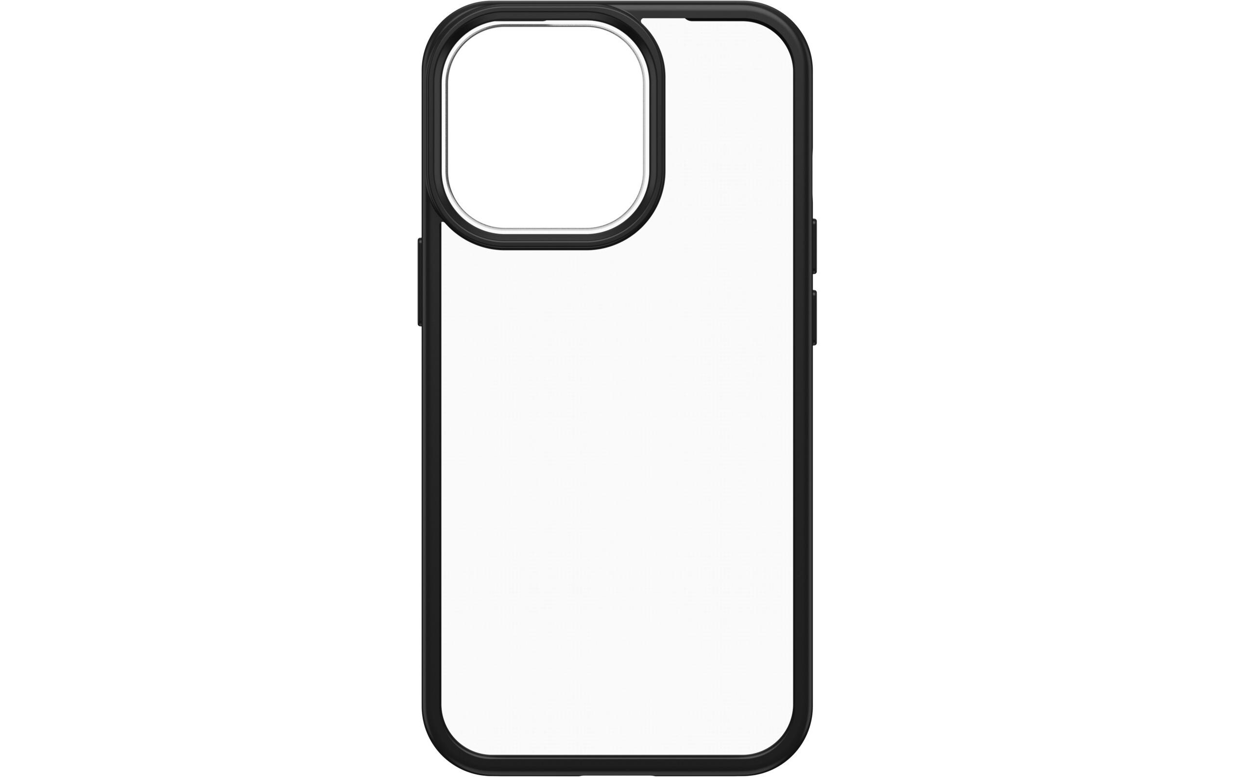 Back Cover React iPhone 13 Pro Transparent / SchwarzUltraschlanke Schutzhülle für das Apple iPhone 13 Pro