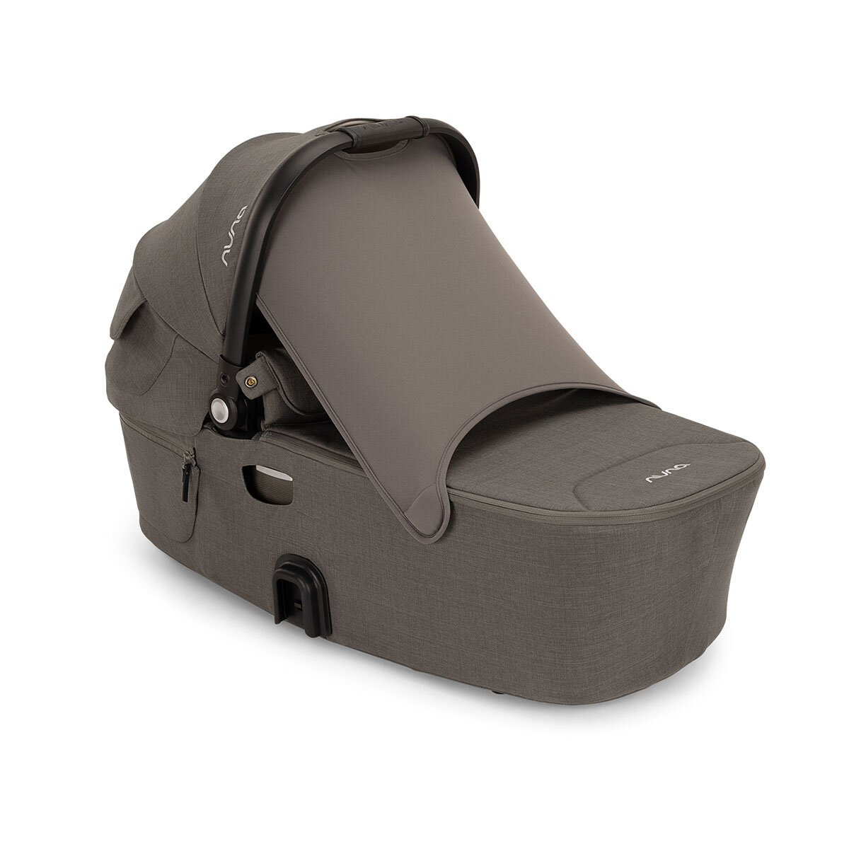 Nuna Nuna DEMI™ next Kinderwagen Granite 3in1 Set inkl. faltbare Babywanne und Babyschale Pipa Next i-Size Caviar/Handle Chocolate Kollektion 2024