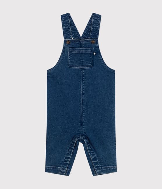Salopette longue en denim bébé