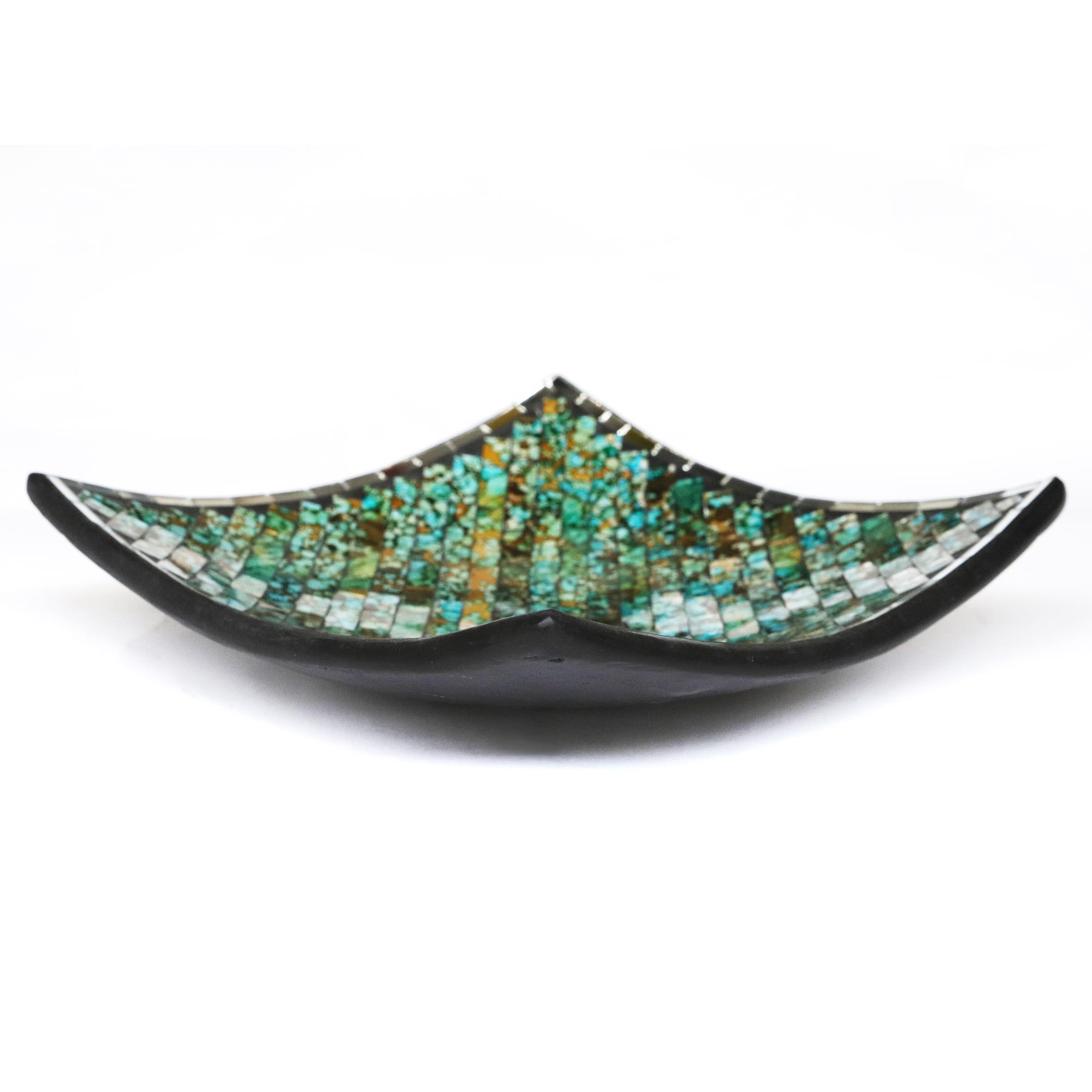 Mosaikteller 'Jade', in 3 Größen von fischer's lagerhaus