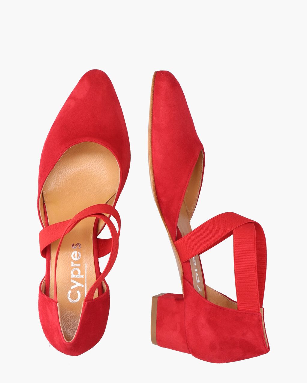 Cypres 3484 Rood Damespumps