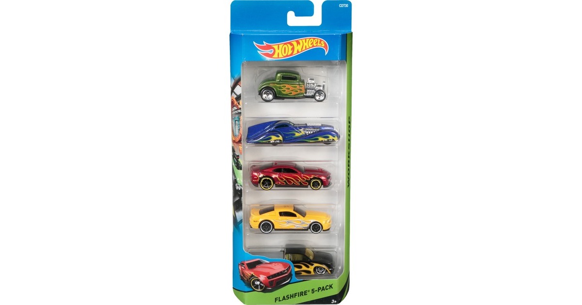 Hot Wheels5-Car Pack Speelgoedvoertuig  (Assortiment product)