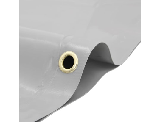 VIDAXL - Bâche gris 2,5x4,5 m 600 g/m²