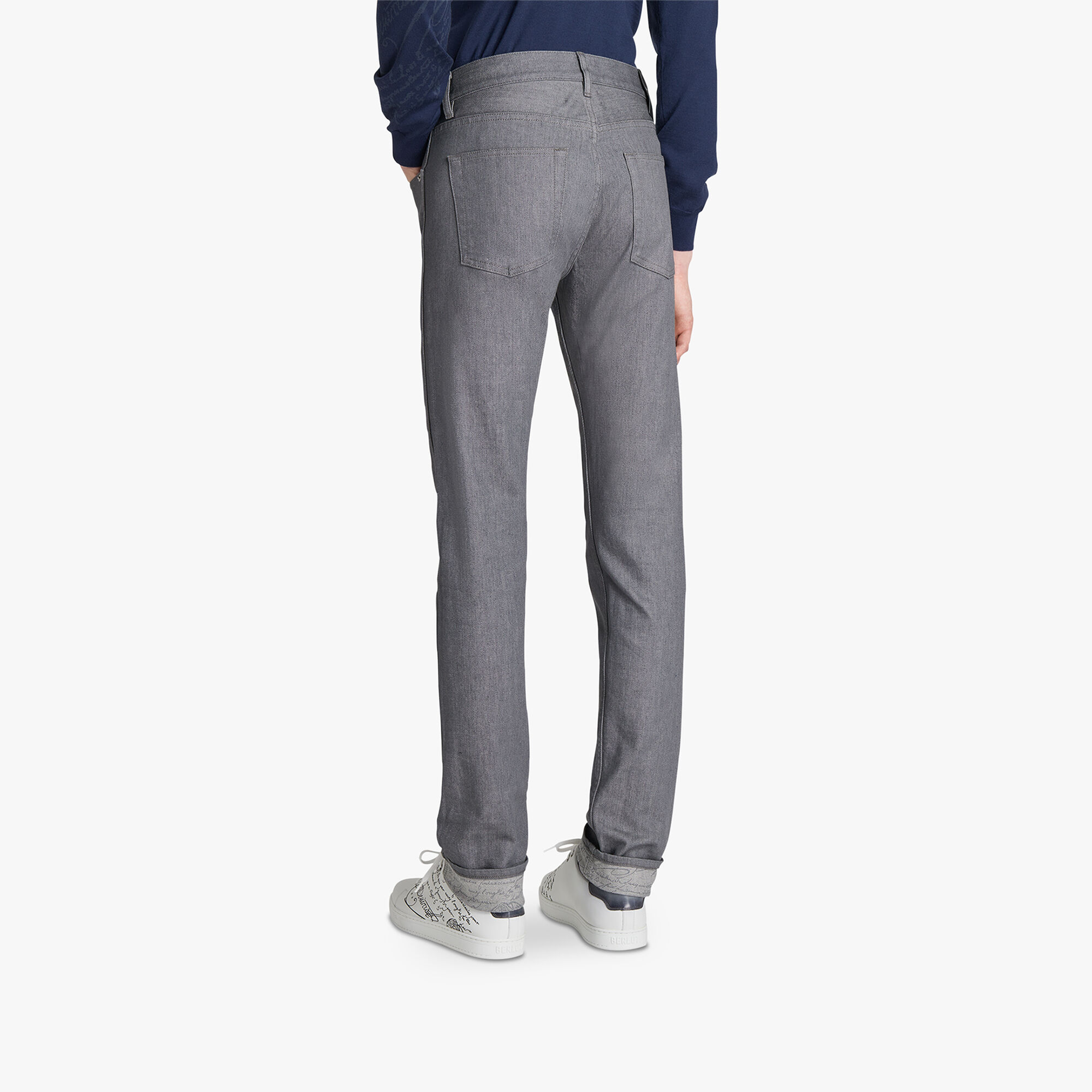 Pantalon En Denim avec-Imprime-Scritto