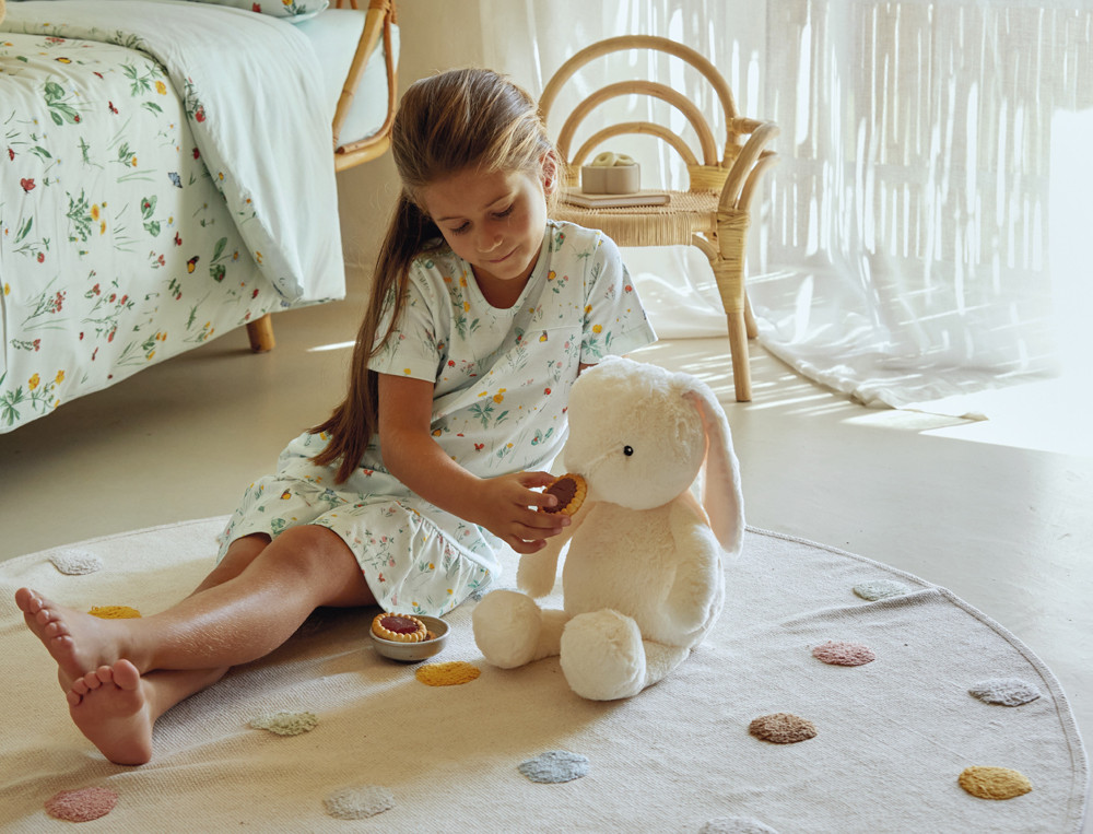 Chemise de nuit enfant-Ronde bucolique