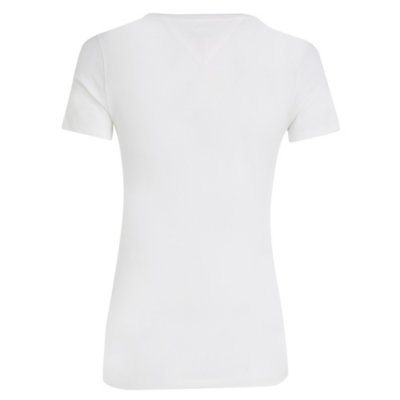 Tee-shirt à manches courtes femme Tjw Skinny Stretch V Neck TOMMY HILFIGER