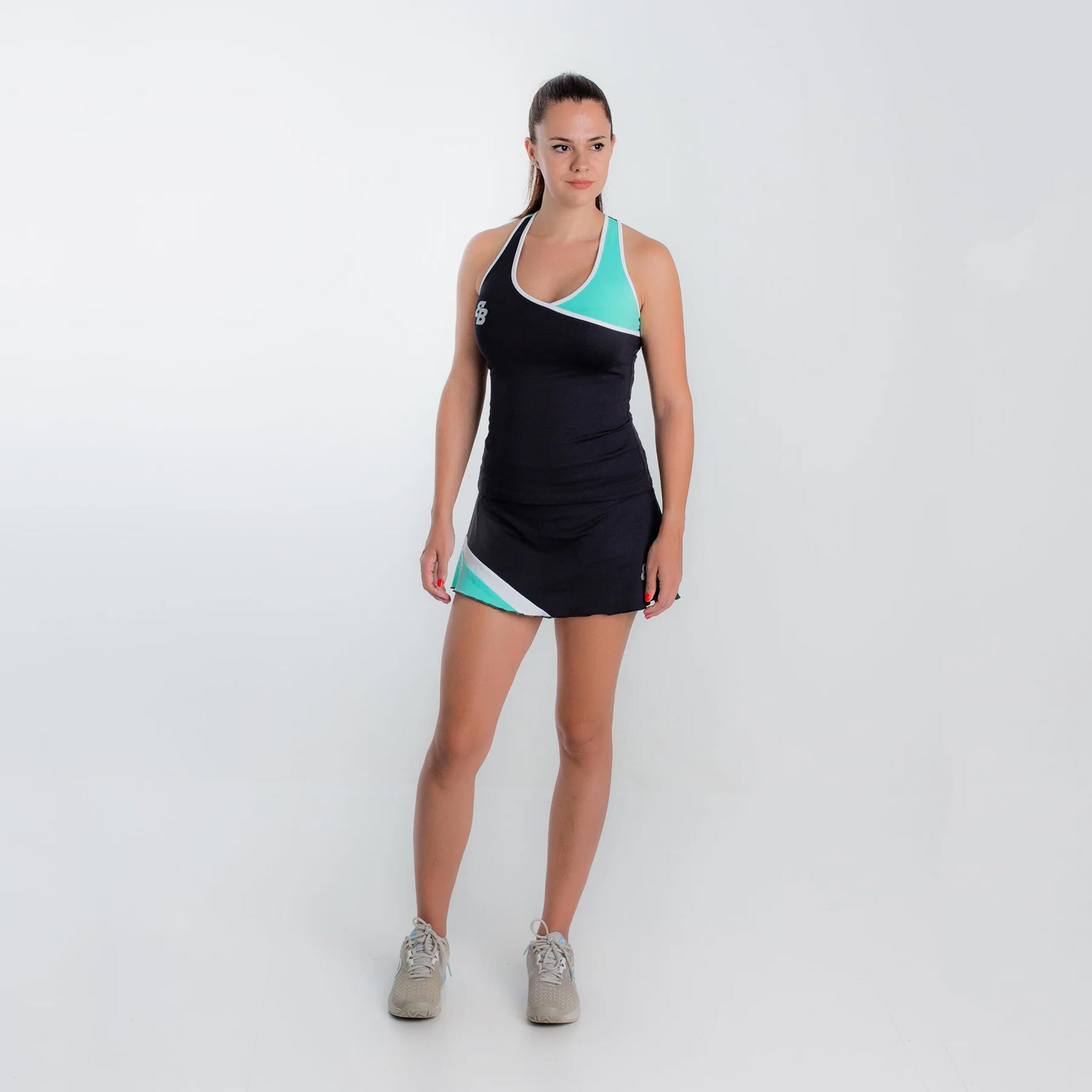 BB by Belen Berbel Cuba Débardeur Tank Top Femmes - Noir