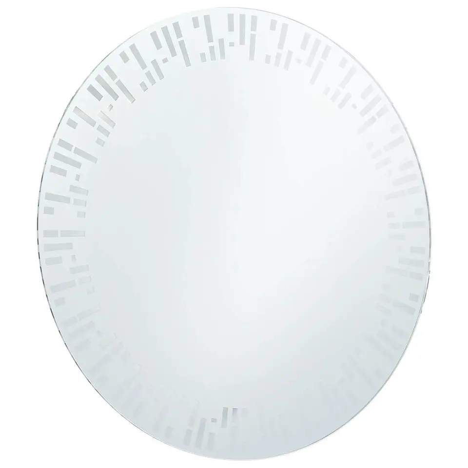 vidaXL - Badkamerspiegel - Zilver - Aluminium - 70 cm
