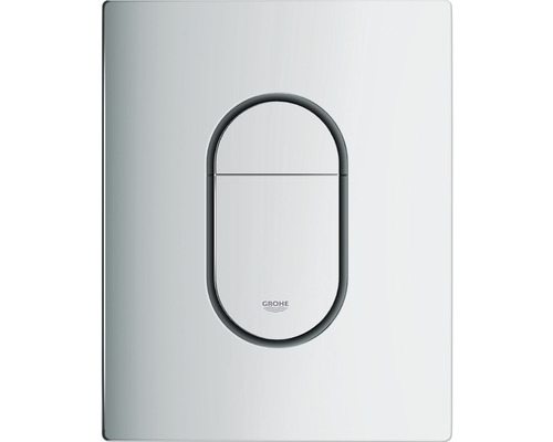 GROHE Arena Cosmopolitan bedieningsplaat, matte chromen afwerking / matte chromen drukknop 38844P00
