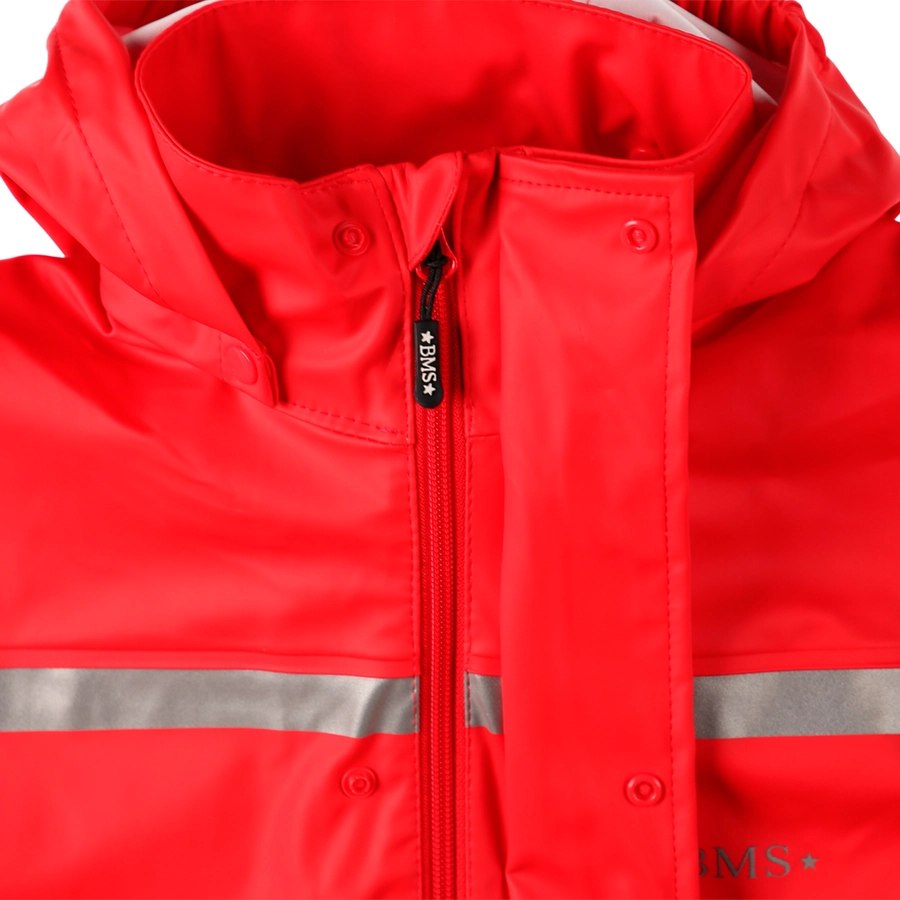 BMS Regenjacke Buddel rot
