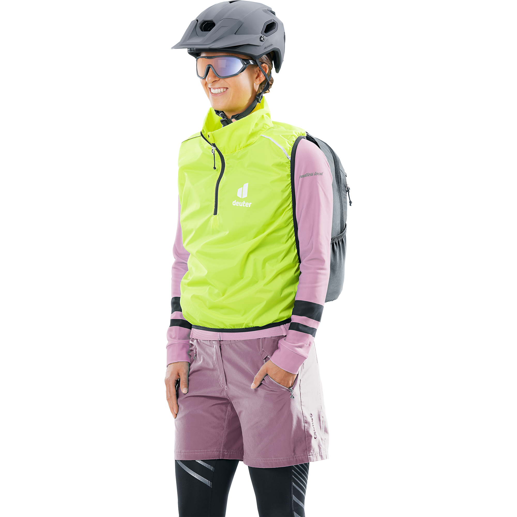 deuter Superbike 16l SL Bike Rucksack Damen tin shale