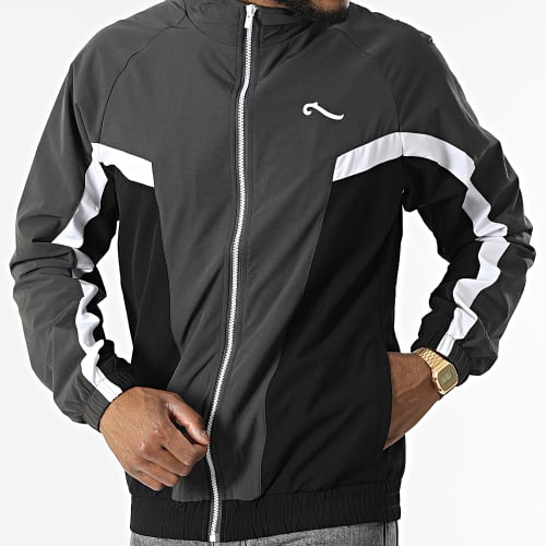 Veste Zippée Sword 6340 Noir Gris