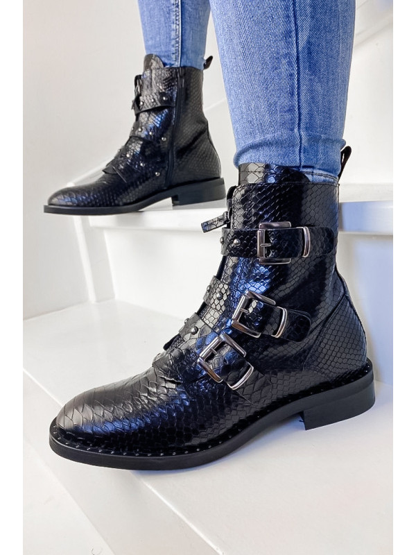 Bottines E907E5 Ment Nero - Semerdjian