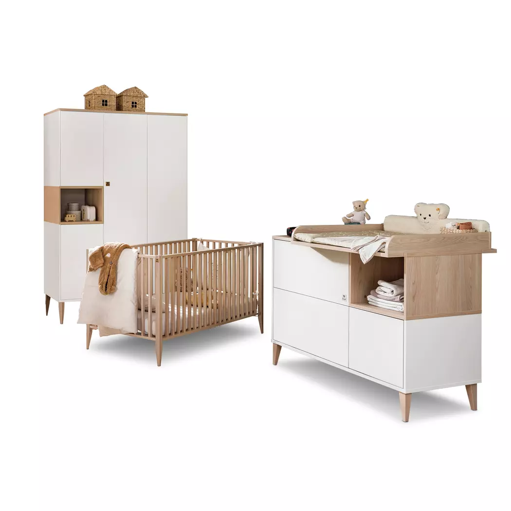 Babyzimmer-Set Mila & Ben 4tlg.