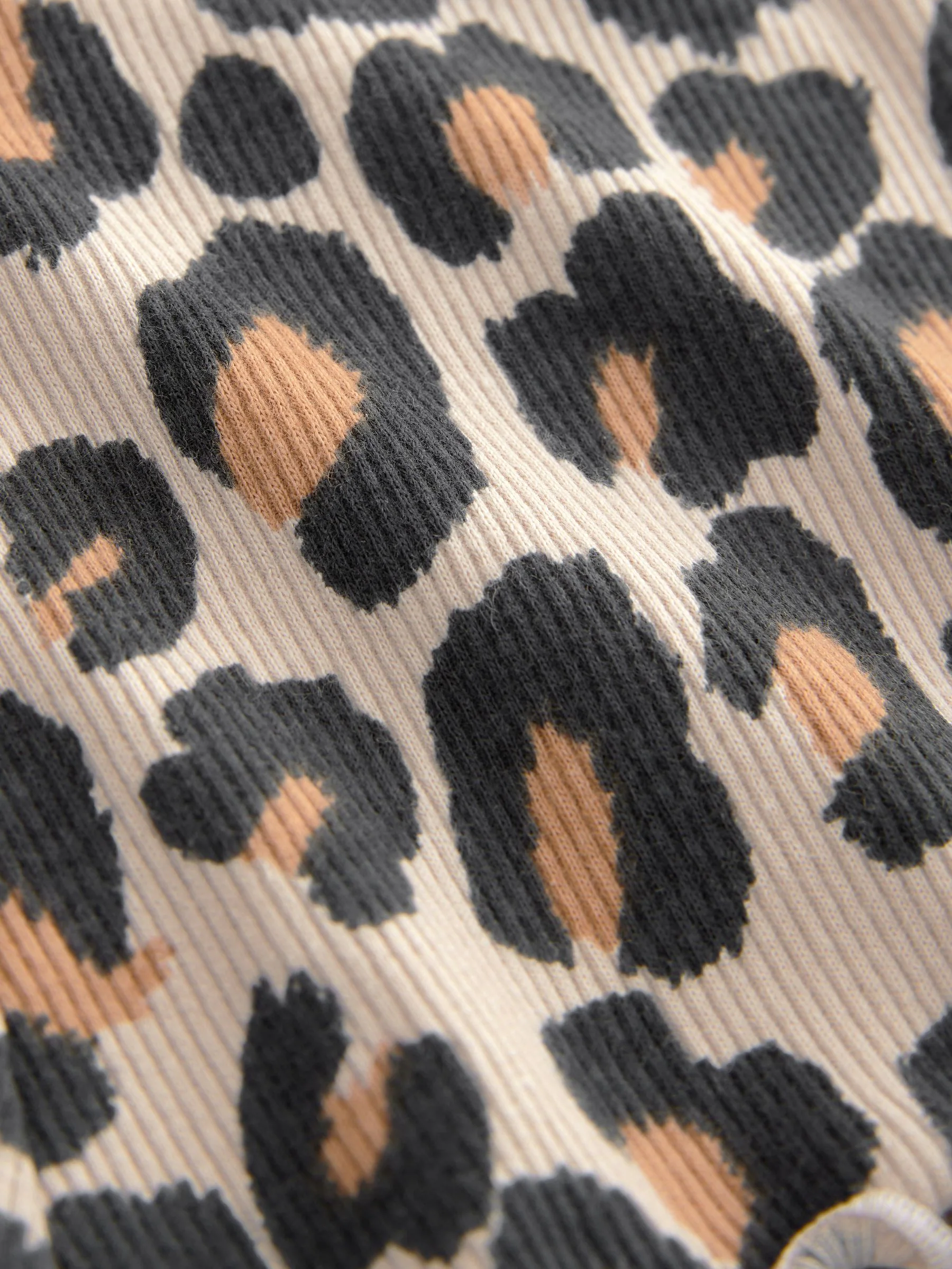 Neutraal dierenprint - Flare leggings 3 stuks (3mnd-7jr)
