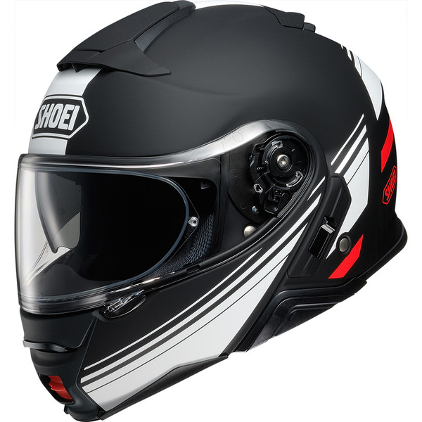 Shoei - Casque Neotec 2 Separator TC-5 / Noir / Blanc / Rouge