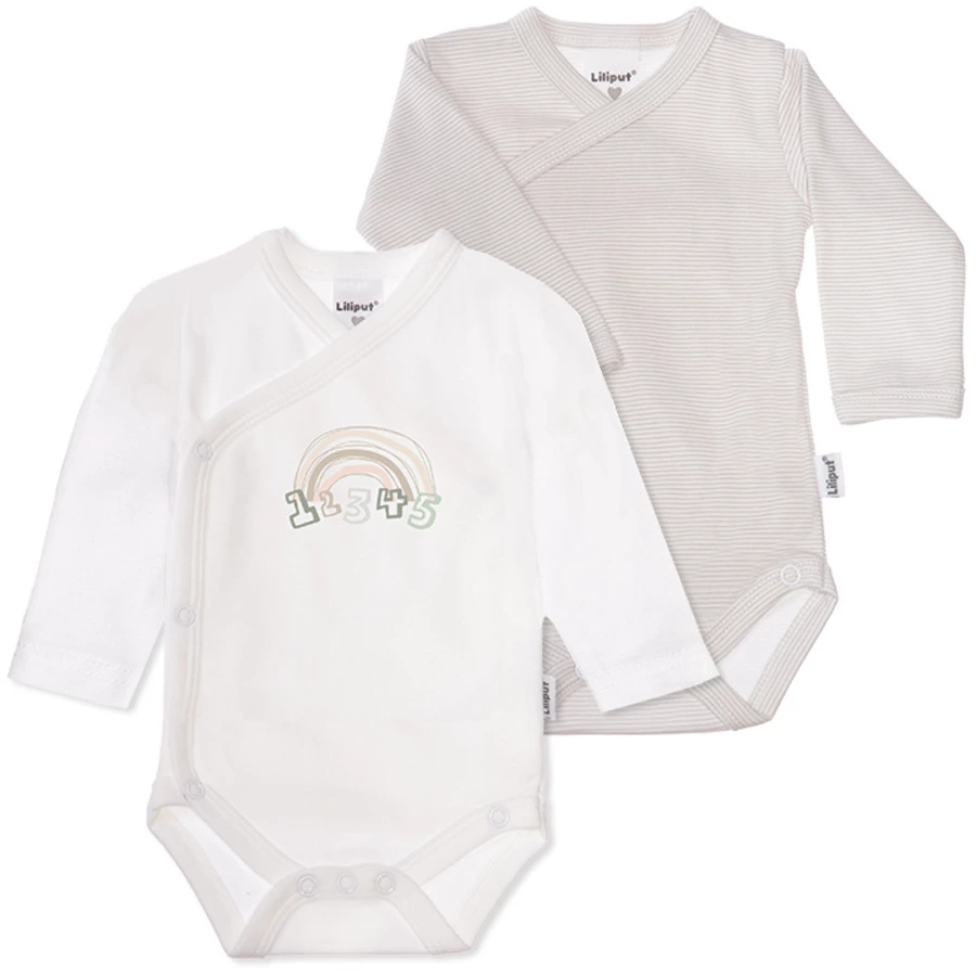 Liliput Wickelbody 2er Pack weiß