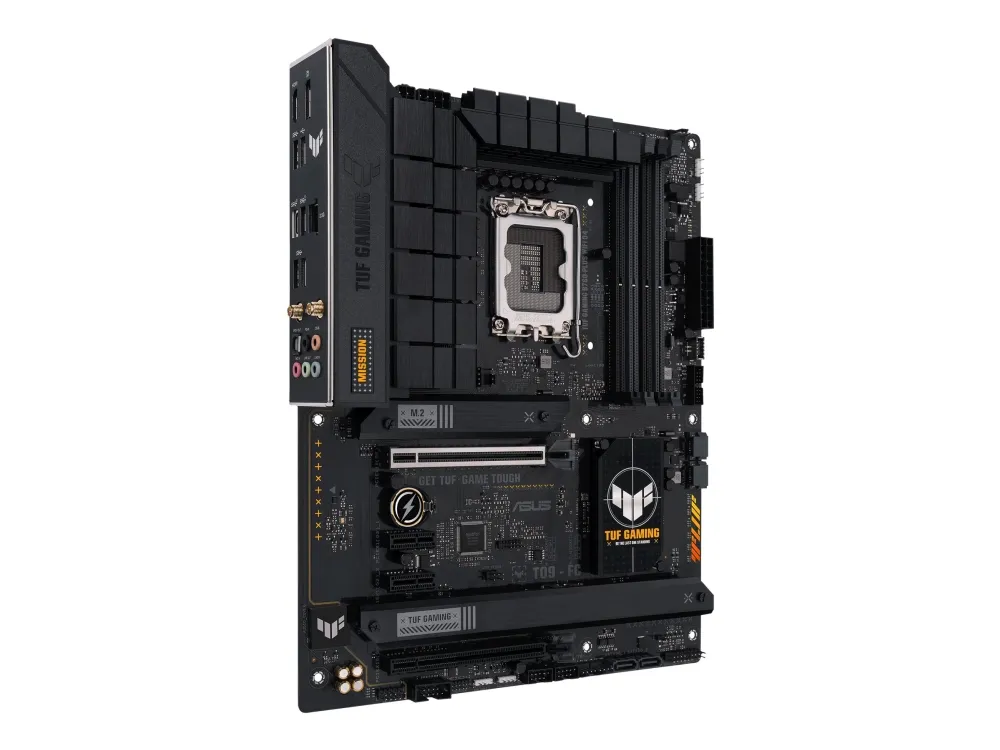 ASUS TUF GAMING B760-PLUS WIFI D4 - Bundkort - ATX - LGA1700 sokkel - B760 Chipset - USB 3.2 Gen 1, USB 3.2 Gen 2, USB-C 3.2 Gen 2x2 - 2.5 Gigabit LAN, Wi-Fi 6, Bluetooth - onboard grafik (CPU påkrævet) - HD Audio (8-kanaler)