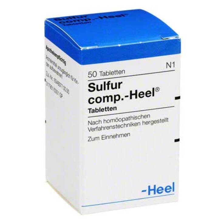 Sulfur comp.Heel Tabletten, 50 St