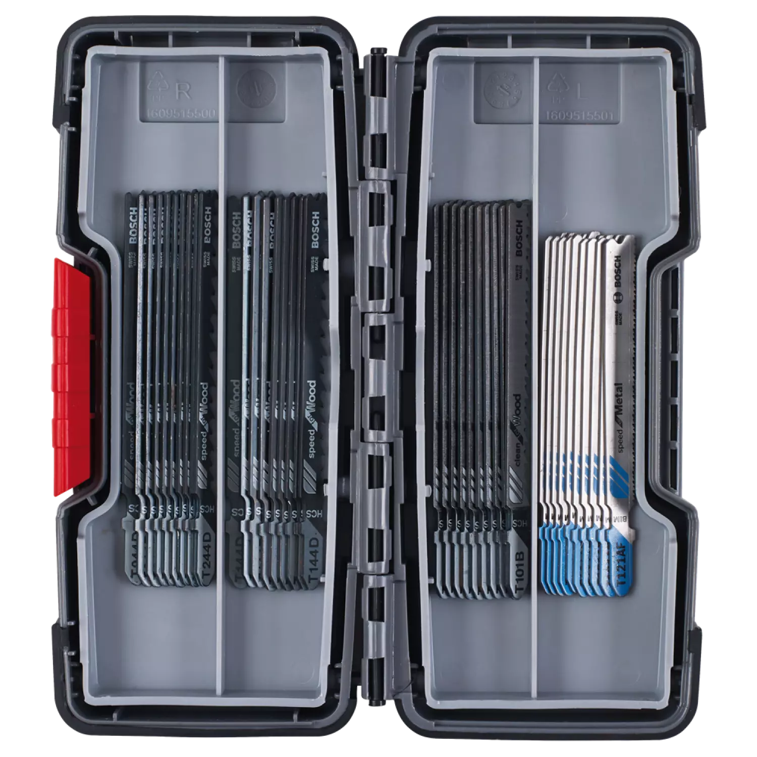 Bosch 2607010904 40 delig Decoupeerzaagblad set - Hout / Metaal