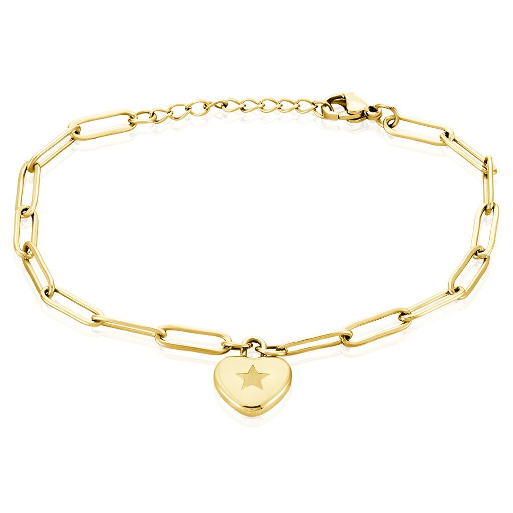 Bracelet Fidda Acier Doré