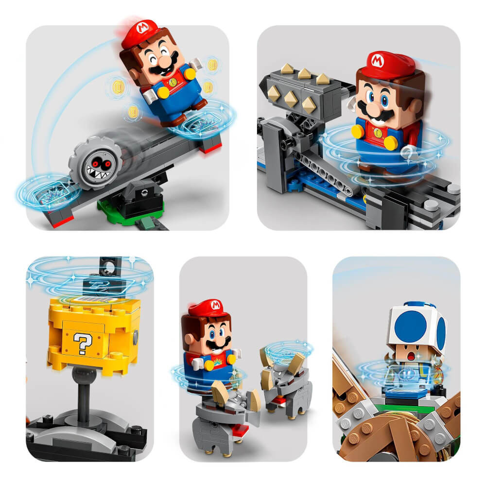 LEGO® Super Mario 71390 Reznors Absturz – Erweiterungsset