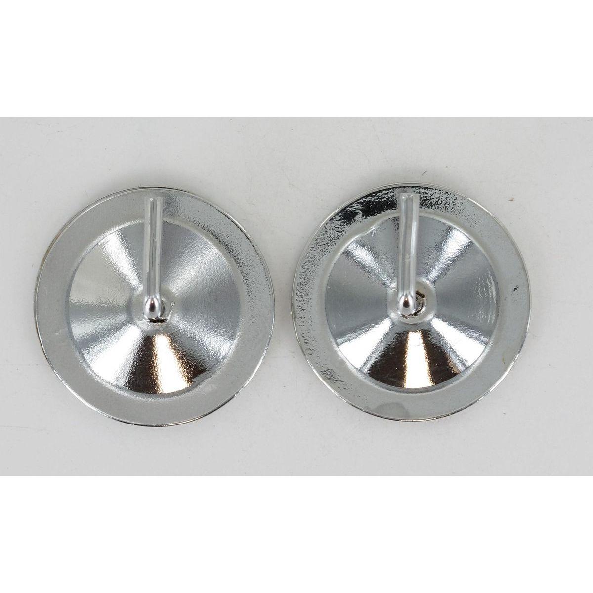 SUPPORTS ADHESIFS METAL X2 CHROME