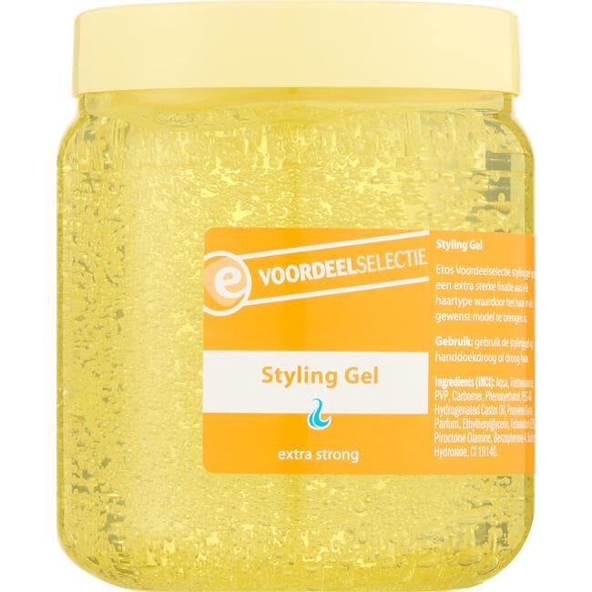Etos Styling Gel Extra Strong Voordeelverpakking 500 ML