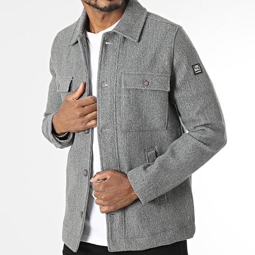 Surchemise Slim Gris