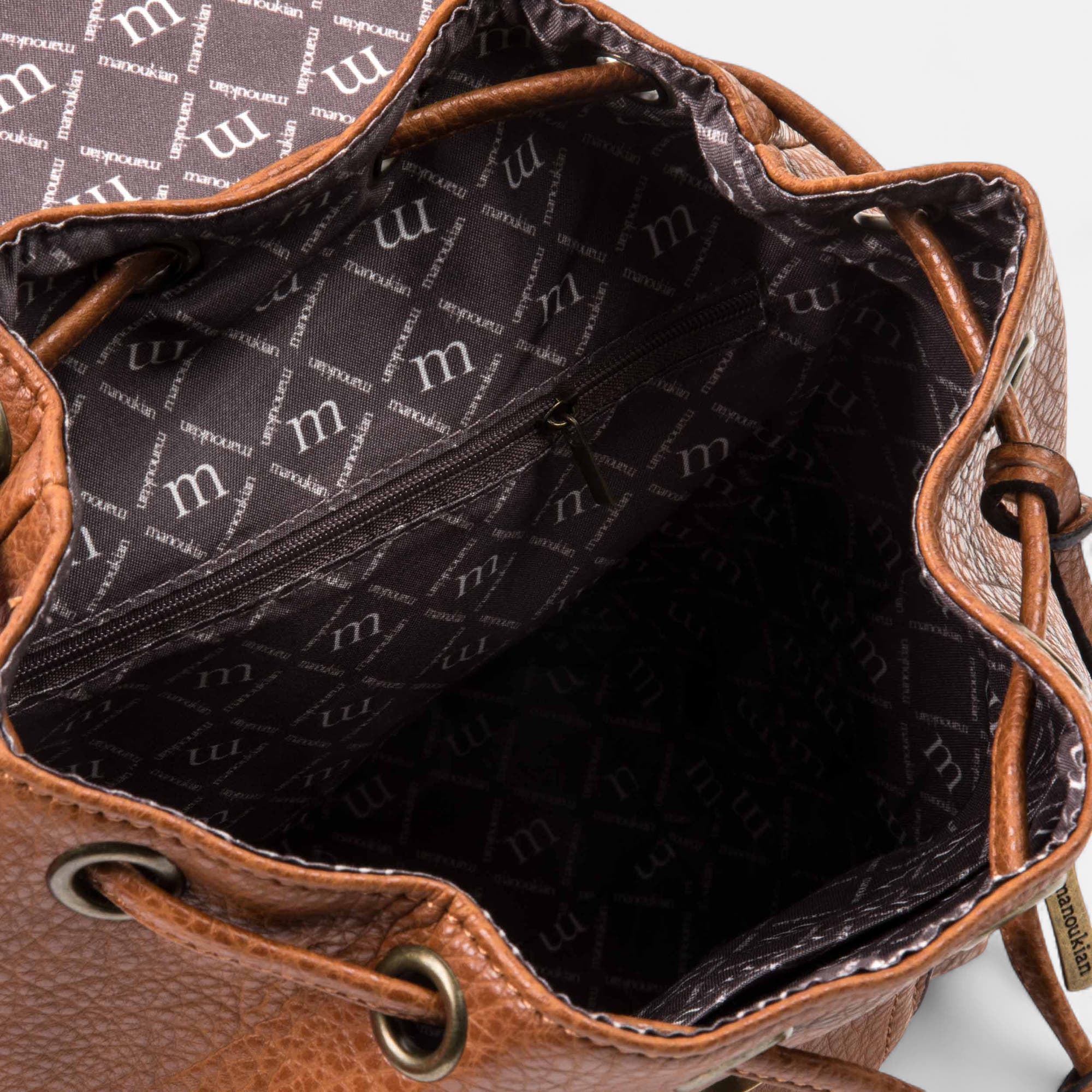 Sac à dos cognac