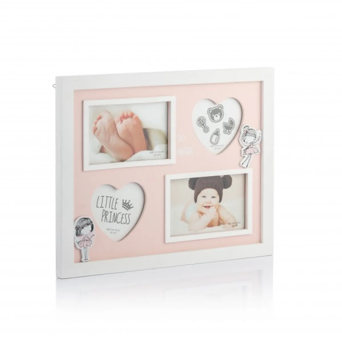 Totalcadeau Porte photos mural Bois