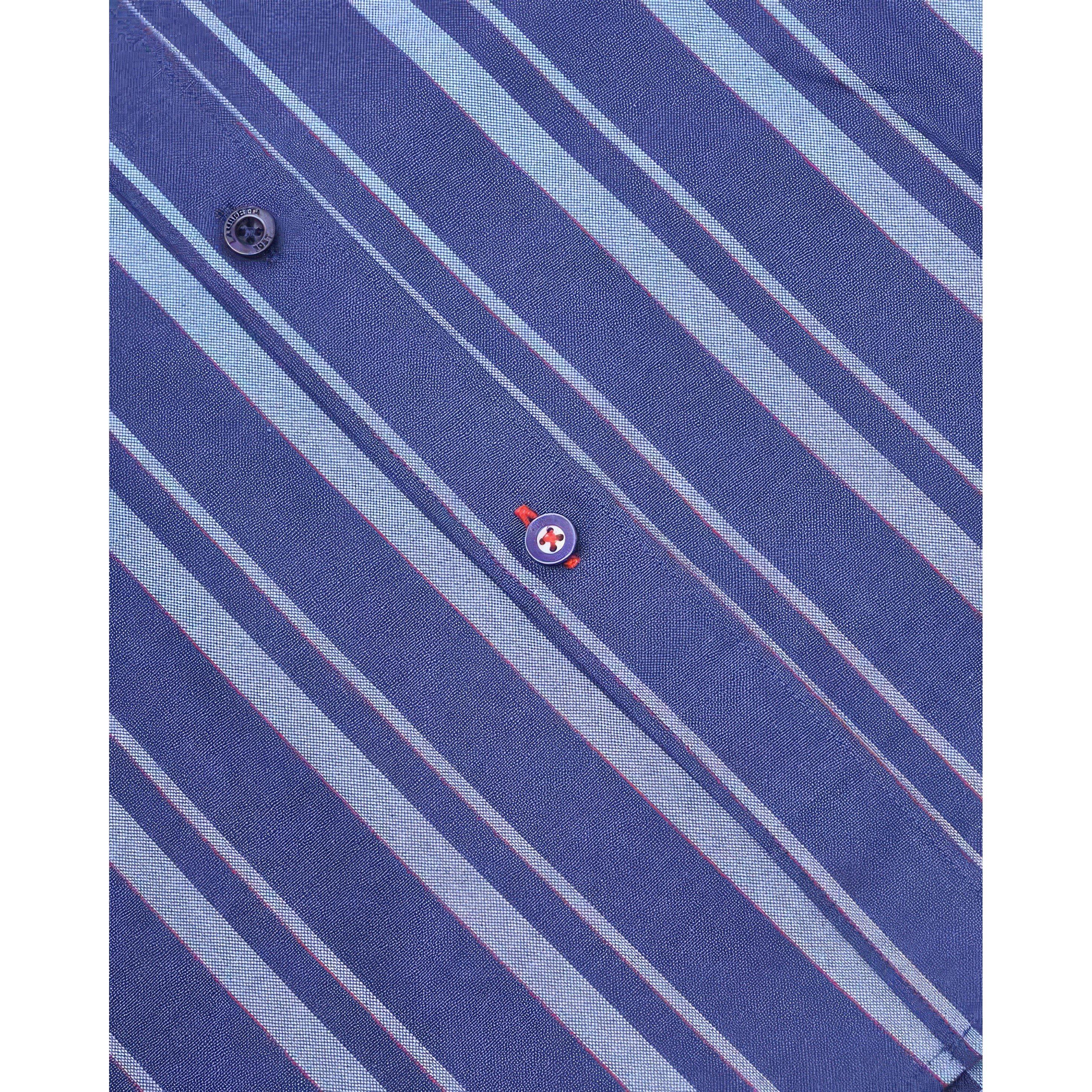 Lambretta Short Sleeve Striped Shirt