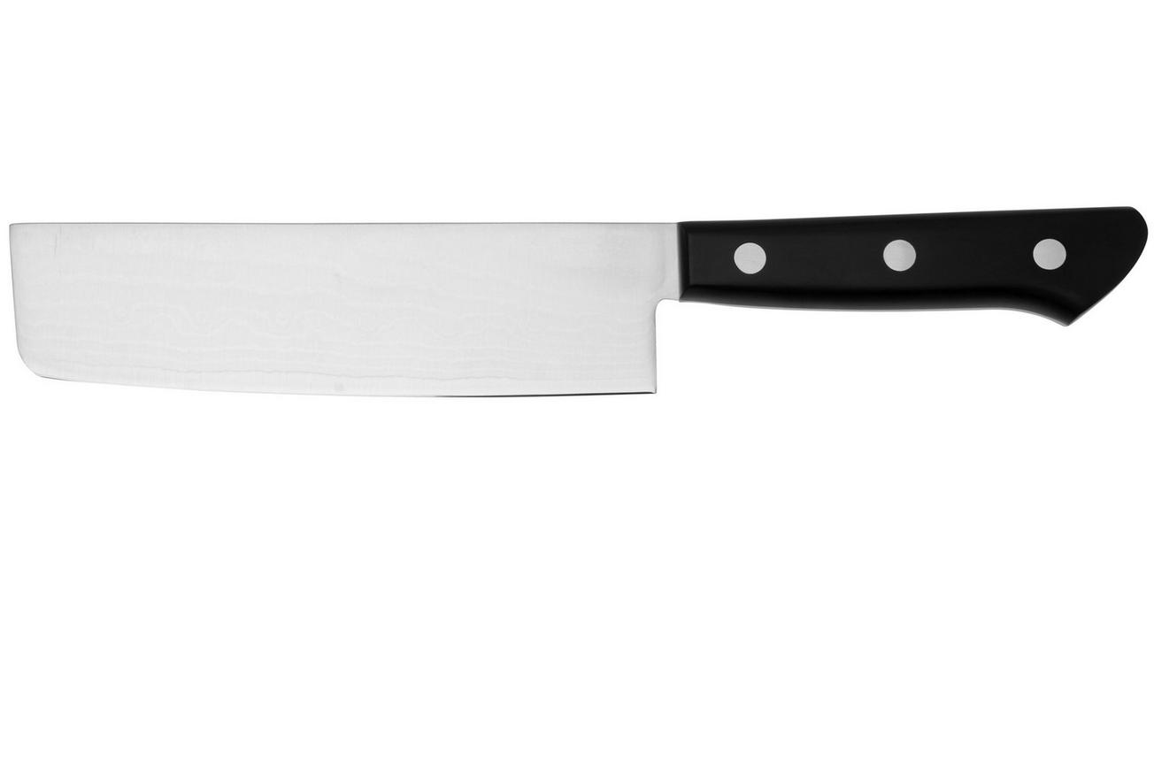 Tojiro Basic Damascus F-330 nakiri, 16.5 cm