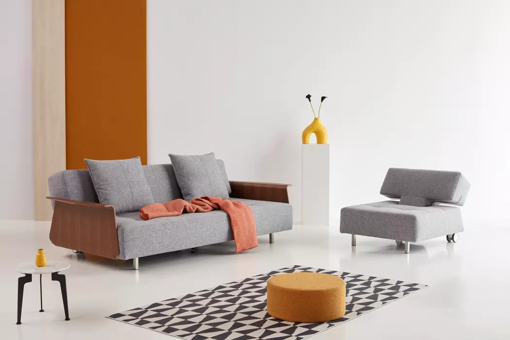 Schlafsofa mit Armlehnen Long Horn Excess