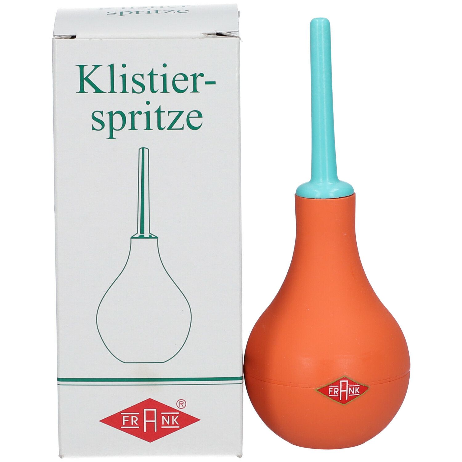 FRANK® Klistierspitzen birnförmig mit Kanüle Gr. 1 - 80 ml