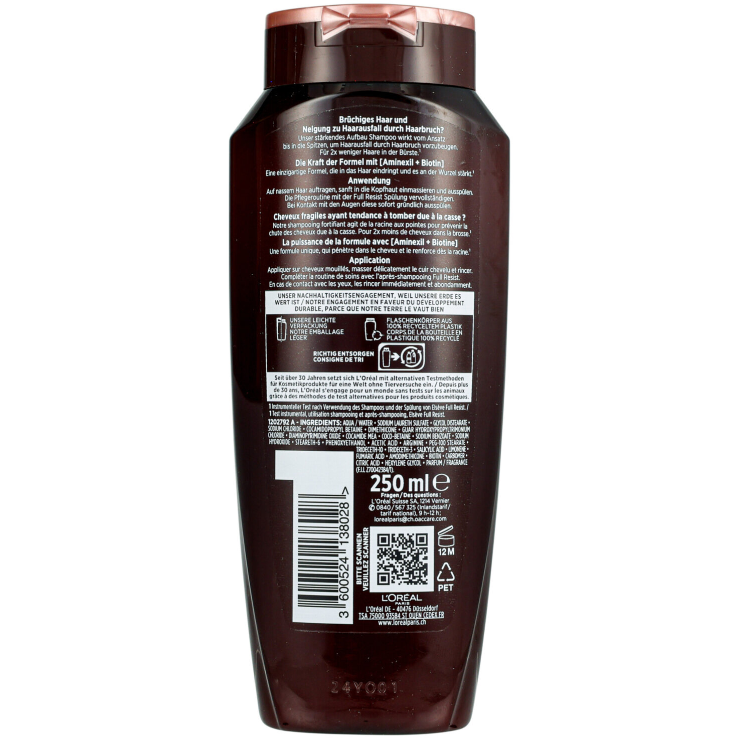Elsève Shampoo Full Resist