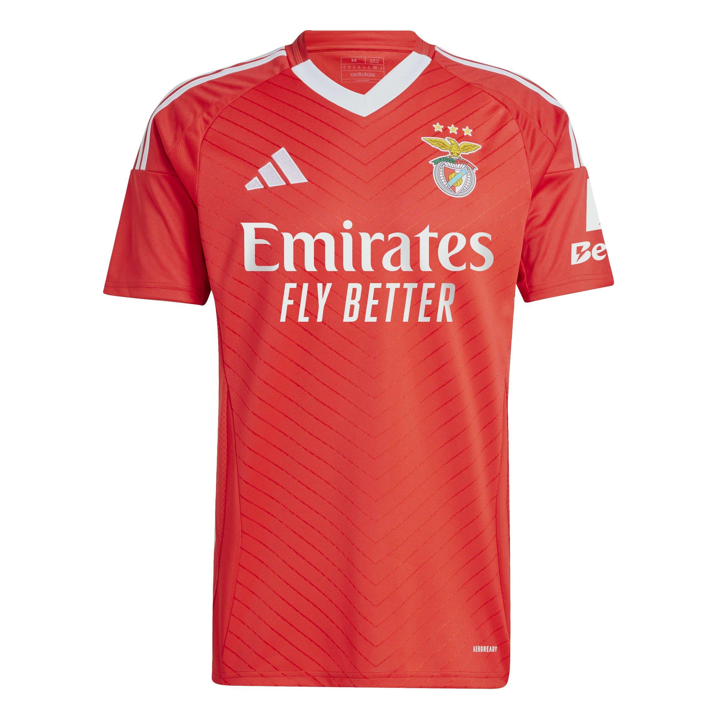adidas Benfica Home Shirt 2024 2025 Adults