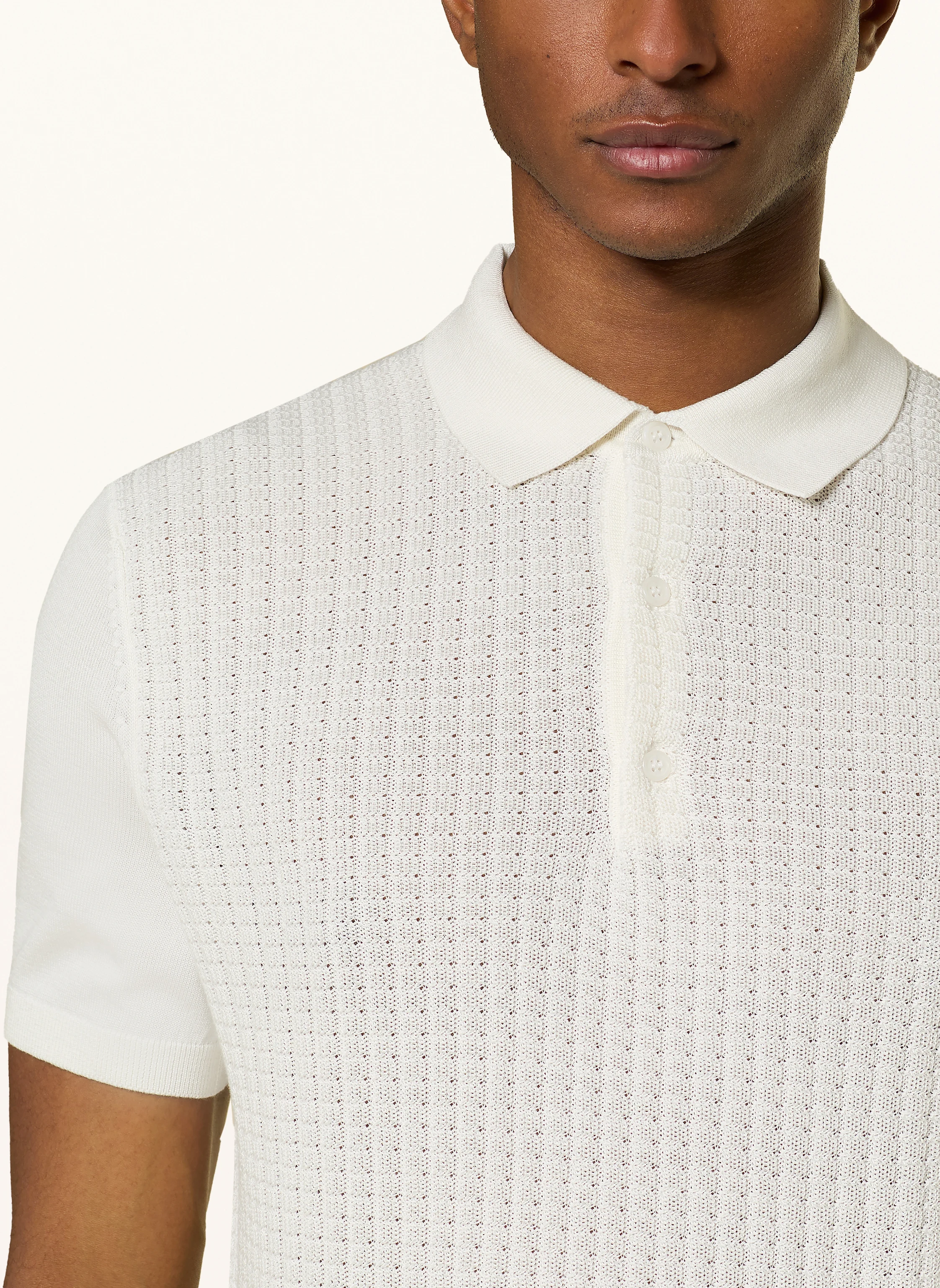 STRELLSON Strick-Poloshirt ADRIAN