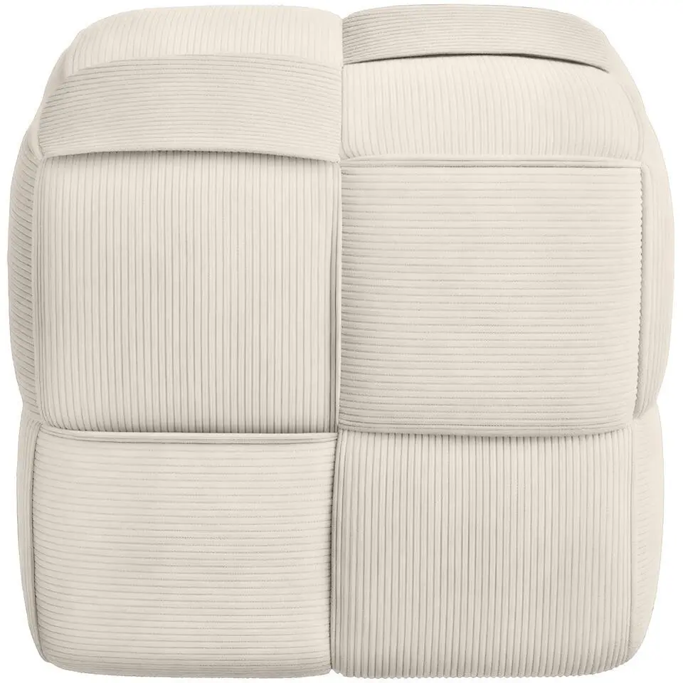 CLP Hocker Forinta Ribstof - creme