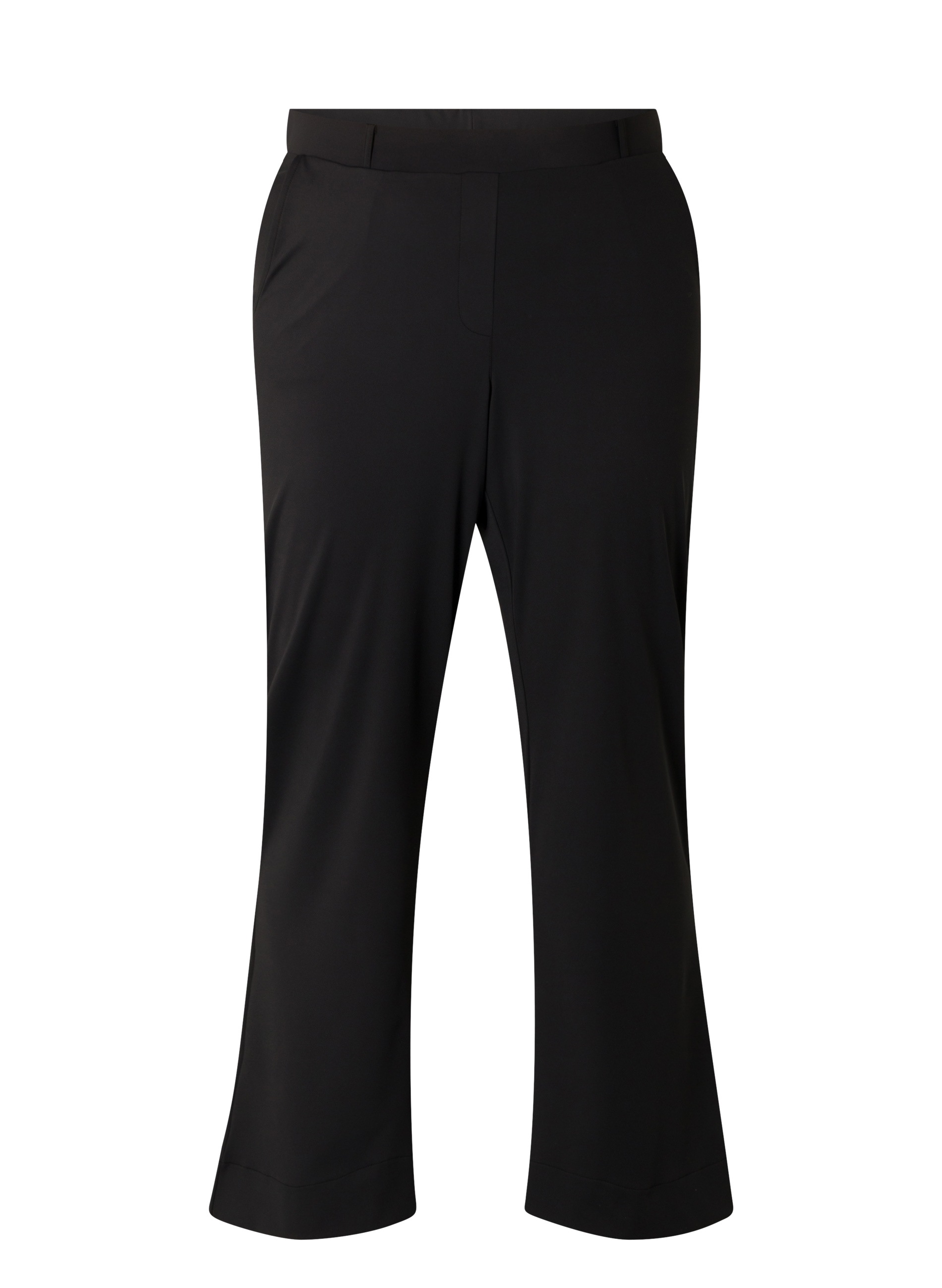 Base Level Curvy Stoffhose »Lori«  Sommerhose mit Stetch und leichtem Schlag