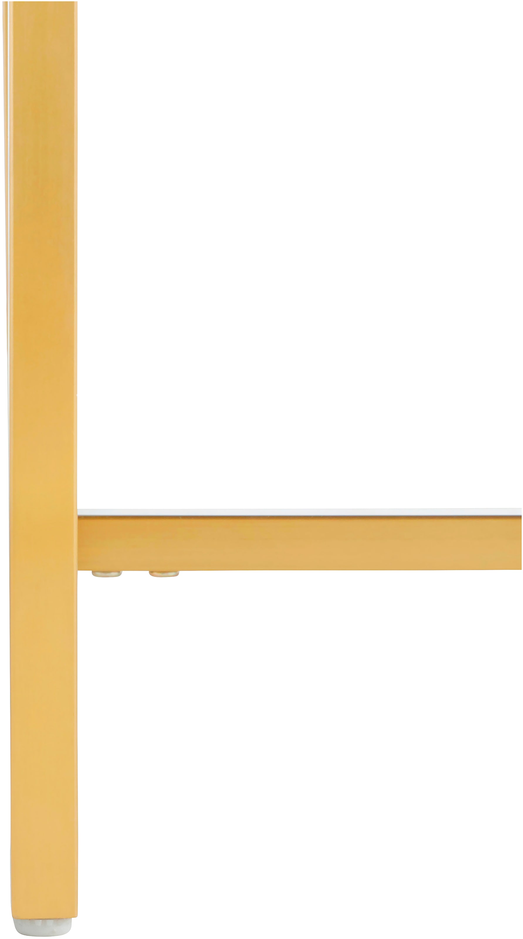 Leonique Sideboard »Rovuma, TOPSELLER!, OTTOs Choice« Kommode, FSC-zertifizierter Holzwerkstoff, lackiert,  in 3D-Optik und goldfarbenem Metallgestell