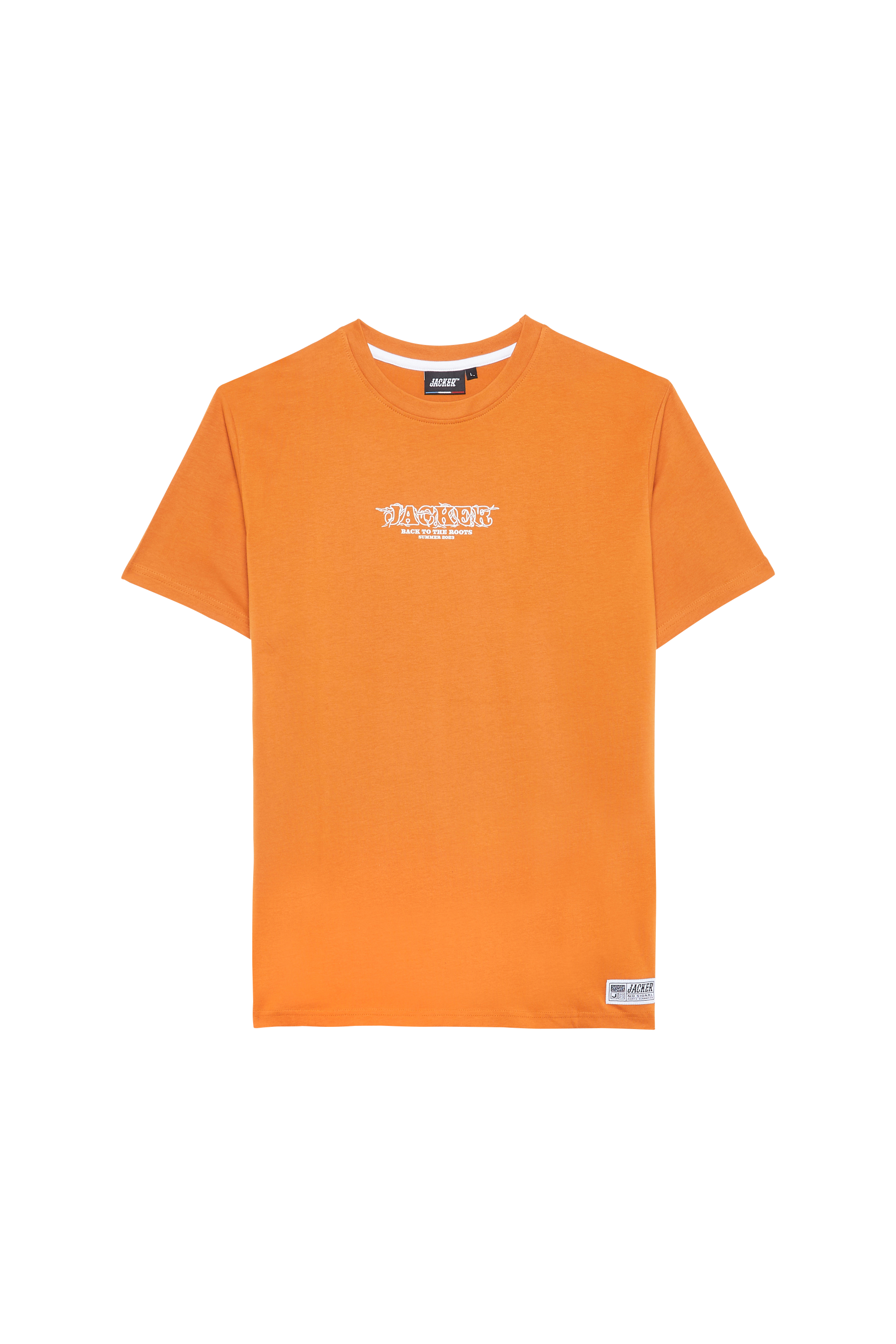 JACKER T-shirt NO SIGNAL Marron