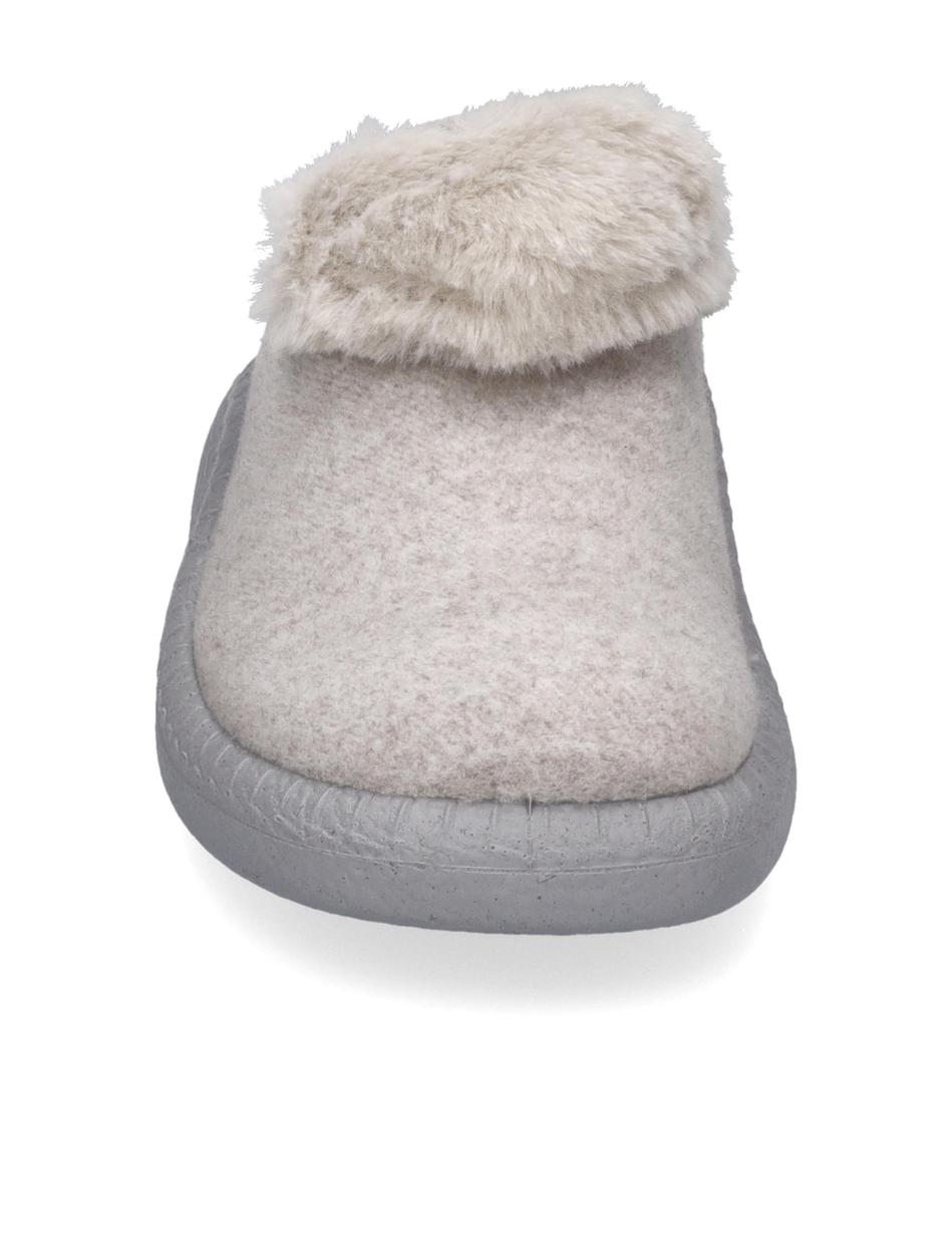Hausschuh Monaco Damen 63, beige-ko