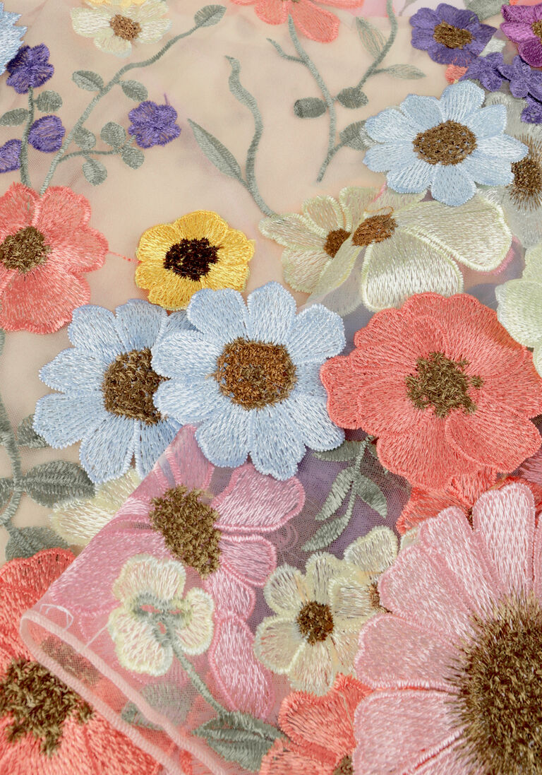 BRUUNS BAZAAR multi bruuns bazaar mini jurk cardamine keira dress