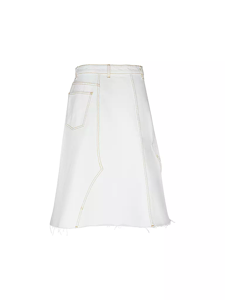 TORY BURCH Jeansrock creme